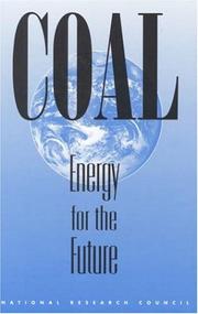 Cover of: Coal by Committee on the Strategic Assessment of the U.S. Department of Energy's Coal Program, National Research Council (US)