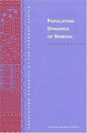 Cover of: Population dynamics of Senegal