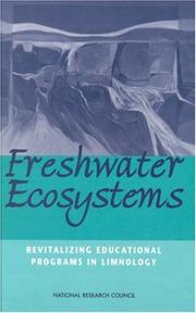 Cover of: Freshwater ecosystems by National Research Council (US)