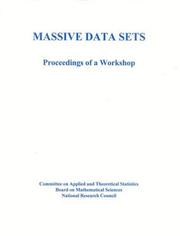 Cover of: Massive Data Sets | Committee on Applied and Theoretical Statistics