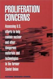 Cover of: Proliferation Concerns by Committee on International Security and Arms Control, National Research Council (US)