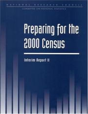Cover of: Preparing for the 2000 census by Andrew A. White and Keith F. Rust, editors.