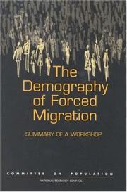 Cover of: The Demography of Forced Migration by Committee on Population, National Research Council (US)