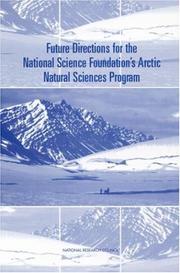 Cover of: Future directions for the National Science Foundation's Arctic Natural Sciences Program