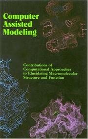 Cover of: Computer Assisted Modeling by Committee on Computer-Assisted Modeling, National Research Council (US)