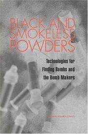 Black and Smokeless Powders by National Research Council (US)