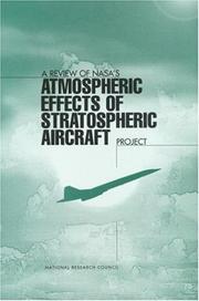 Cover of: A Review of NASA's 'Atmospheric Effects of Stratospheric Aircraft' Project by Panel on Atmospheric Effects of Aviation, National Research Council (US)