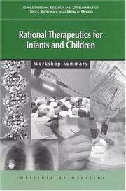 Cover of: Rational Therapeutics for Infants and Children: Workshop Summary