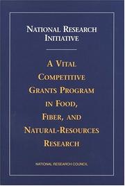 Cover of: National Research Initiative by Committee on an Evaluation of the US Department of Agriculture National Research Initiative Competitive Grants Program, National Research Council (US)