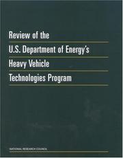 Cover of: Review of the U.S. Department of Energy