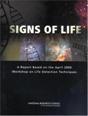 Cover of: Signs of Life | Committee on the Origins and Evolution of Life