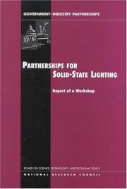 Cover of: Partnerships for solid-state lighting | 