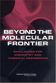 Front cover of Beyond the molecular frontier by Unknown