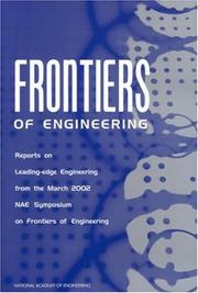 Cover of: Frontiers of Engineering by National Academy of Engineering., National Academy of Engineering.