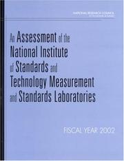 Cover of: An Assessment of the National Institute of Standards and Technology Measurement and Standards Laboratories by National Research Council (US)