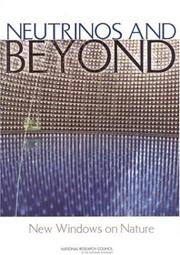 Cover of: Neutrinos and beyond: new windows on nature
