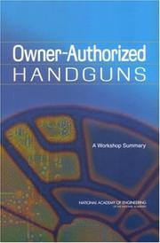 Cover of: Owner-Authorized Handguns: A Workshop Summary