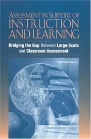 Cover of: Assessment in Support of Instruction and Learning