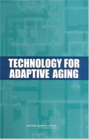 Cover of: Technology for Adaptive Aging by 