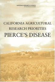 Cover of: California Agricultural Research Priorities by Committee on California Agriculture and Natural Resources, National Research Council (US)