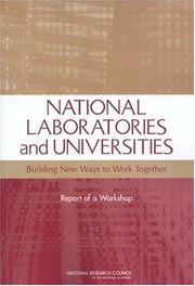 Cover of: National Laboratories and Universities by Committee on National Laboratories and Universities, National Research Council (US)
