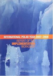Cover of: International Polar Year 2007-2008 | 