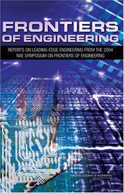 Cover of: Frontiers of Engineering by National Academy of Engineering.