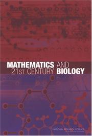 Cover of: Mathematics and 21st Century Biology