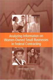 Cover of: Analyzing information on women-owned small businesses in federal contracting