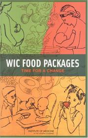 WIC Food Packages by Committee to Review the WIC Food Packages
