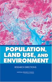 Cover of: Population, Land Use, and Environment: Research Directions
