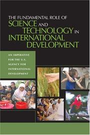 Cover of: The Fundamental Role of Science and Technology in International Development by Committee on Science and Technology in Foreign Assistance, National Research Council (US)