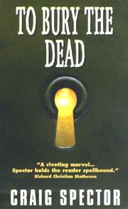 Cover of: To Bury the Dead
