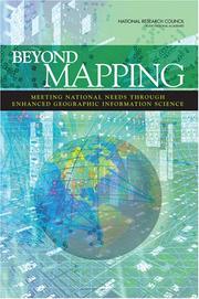 Cover of: Beyond Mapping | Committee on Beyond Mapping: The Challenges of New Technologies in the Geographic Information Sciences