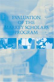 Cover of: Evaluation of the Markey Scholars Program