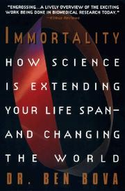 Cover of: Immortality: by Ben Bova