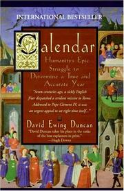Cover of: Calendar by David Ewing Duncan