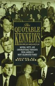 Cover of: The quotable Kennedys