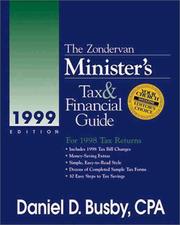 Cover of: The Zondervan Minister's Tax & Financial Guide 1998