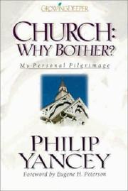 Cover of: Church by Philip Yancey