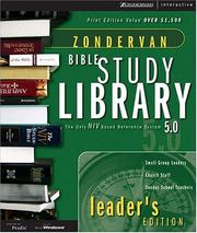 Cover of: Zondervan Bible Study Library by Zondervan Publishing Company, Zondervan Publishing Company