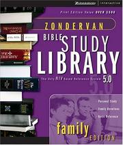 Cover of: Zondervan Bible Study Library by Zondervan Publishing Company, Zondervan Publishing Company