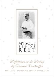 Cover of: My Soul Finds Rest