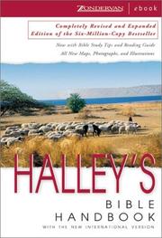 Cover of Halley's Bible Handbook with the New International Version by henry h. halley