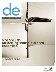Cover of: Disciple Experiment Leader's Guide, The