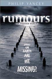 Cover of: Rumours of Another World: What on Earth Are We Missing?