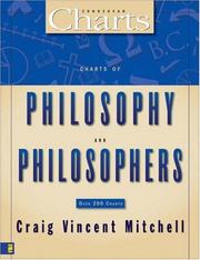 Cover of: Charts of Philosophy and Philosophers (Zondervan Charts) by Craig Vincent Mitchell, Craig Vincent Mitchell