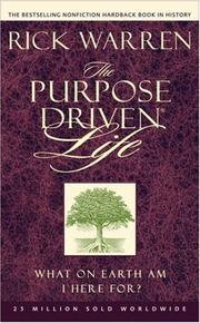 Cover of: The Purpose Driven® Life MM4-pack for CBA: What On Earth Am I Here For?