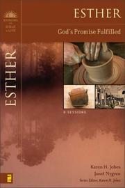 Cover of: Esther by Karen H. Jobes, Janet Nygren