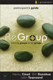 Cover of: Regroup Participant's Guide: Training Groups to Be Groups